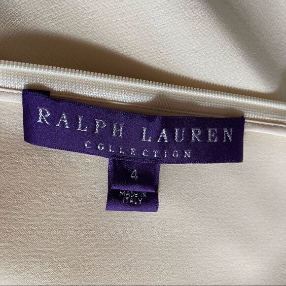 Ralph Lauren Collection Resort 2014 Ivory Silk Batwing Shift Dress - Picture 3 of 17